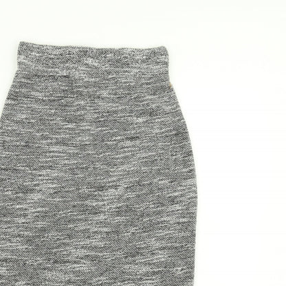 New Look Womens Grey   Straight & Pencil Skirt Size 8