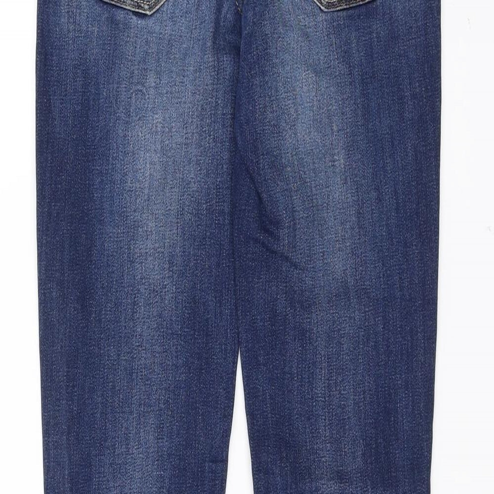 Topshop Womens Blue  Denim Skinny Jeans Size 26 in L30 in