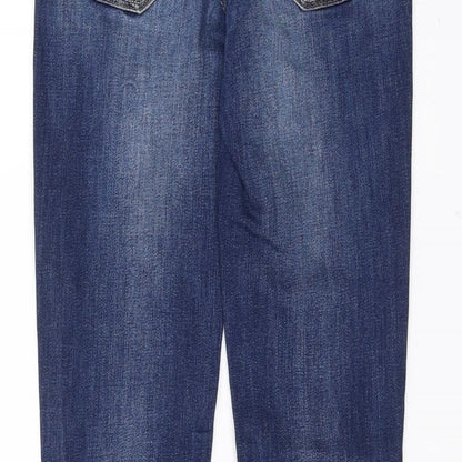 Topshop Womens Blue  Denim Skinny Jeans Size 26 in L30 in