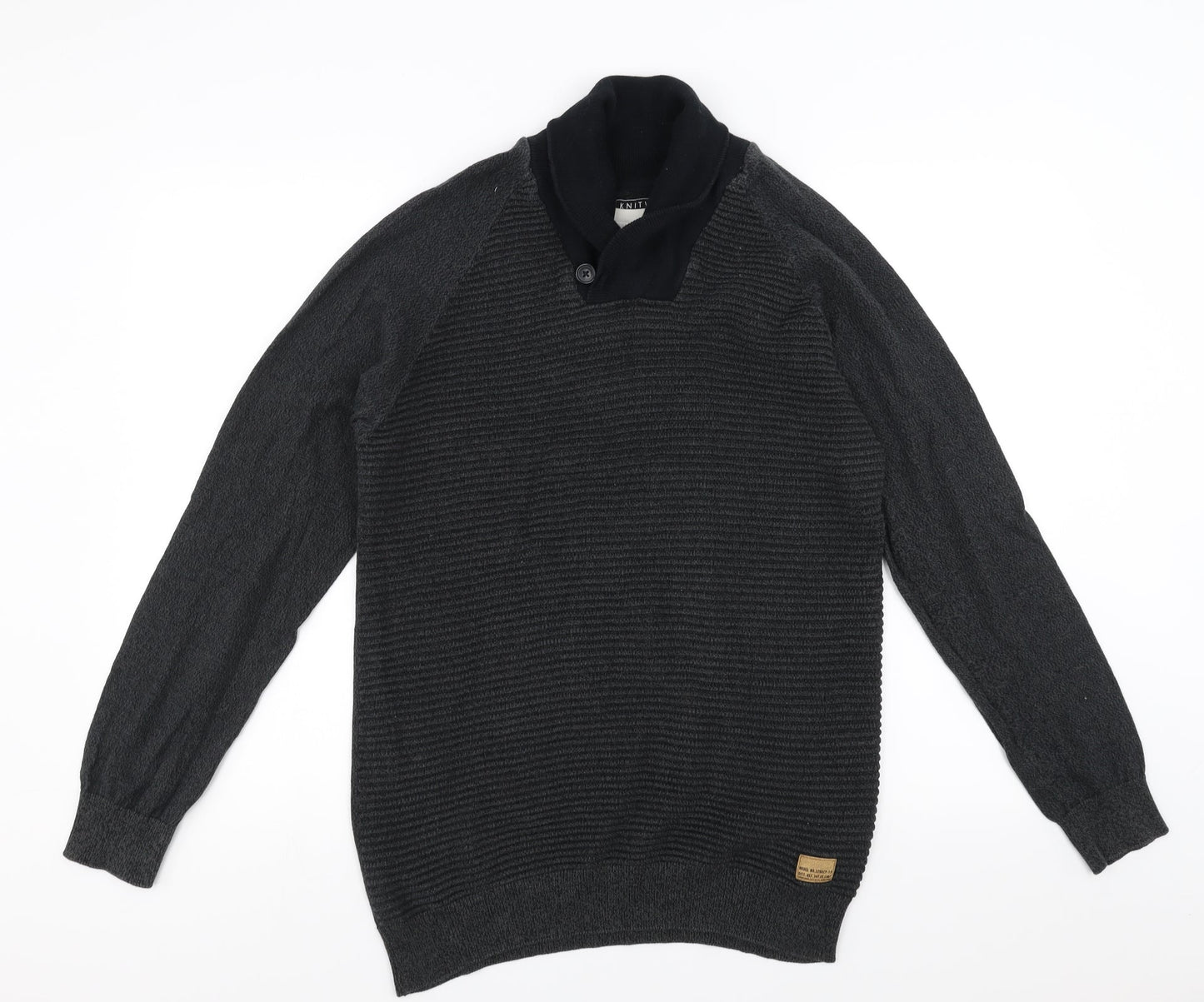 F&F Mens Grey   Pullover Jumper Size M