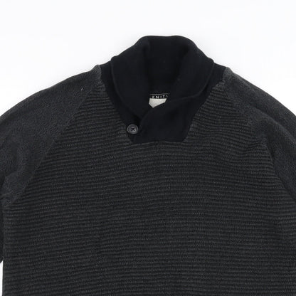 F&F Mens Grey   Pullover Jumper Size M