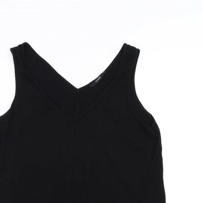 George Womens Black   Basic Blouse Size 12