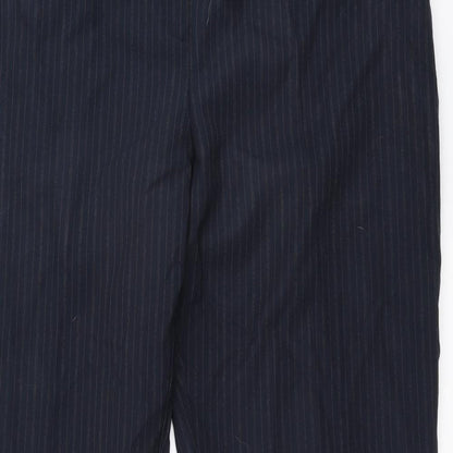 Womens UK Size 14 Dorothy Perkins Regular Fit  Blue Trousers