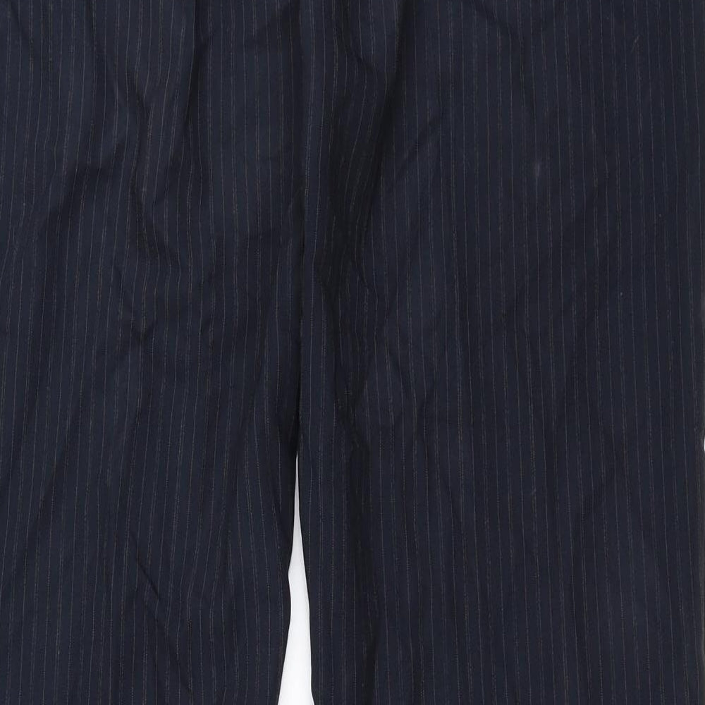 Womens UK Size 14 Dorothy Perkins Regular Fit  Blue Trousers
