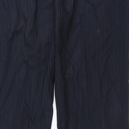 Womens UK Size 14 Dorothy Perkins Regular Fit  Blue Trousers