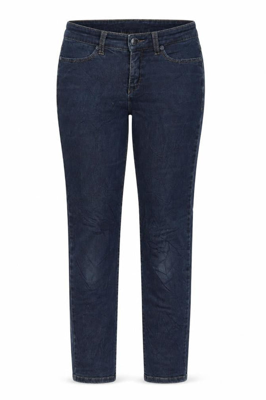 Womens UK Size 12 Cambio Regular Fit Skinny Blue Jeans