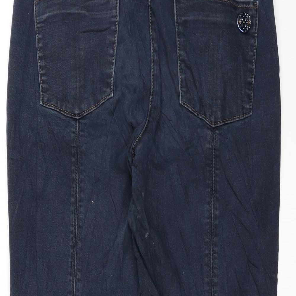 Womens UK Size 6 OKAY Extra-Slim Fit Skinny Blue Jeans