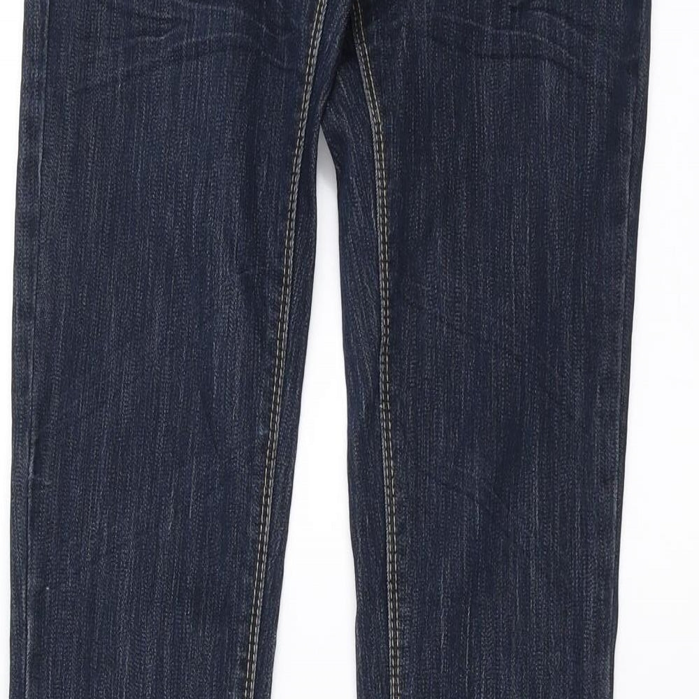 Womens UK Size 6 OKAY Extra-Slim Fit Skinny Blue Jeans