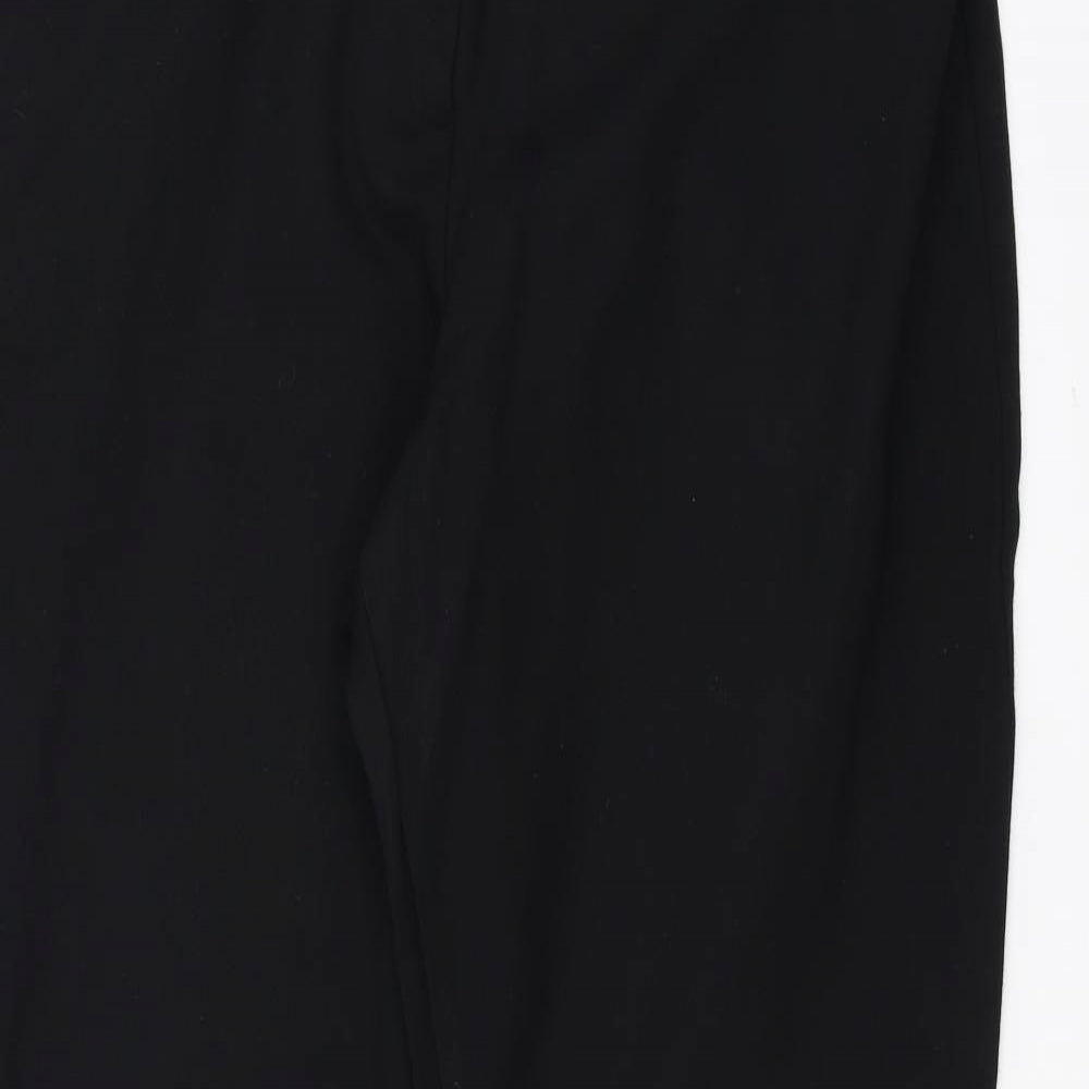 Womens UK Size 38 in Marks and Spencer Regular Fit  Black Trousers