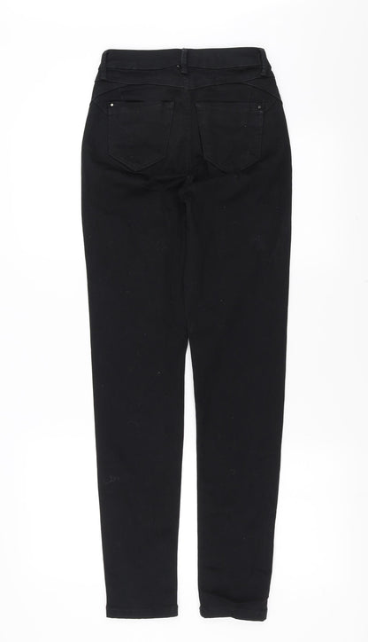 Womens UK Size 6 Marks and Spencer Extra-Slim Fit Skinny Black Jeans