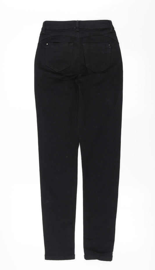Womens UK Size 6 Marks and Spencer Extra-Slim Fit Skinny Black Jeans