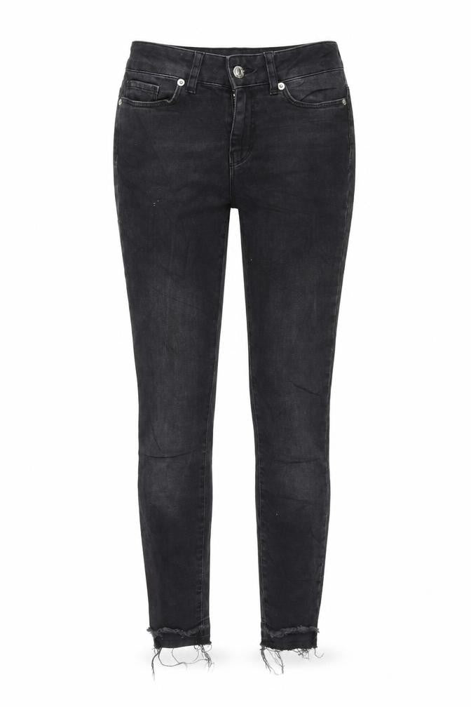 Vero Moda Womens Black  Denim Skinny Jeans Size 26 in L27 in