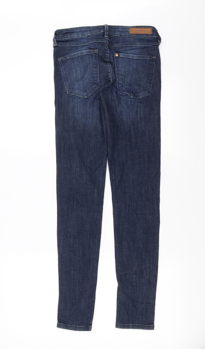 Womens UK Size 26 in H&M Extra-Slim Fit Skinny Blue Jeans