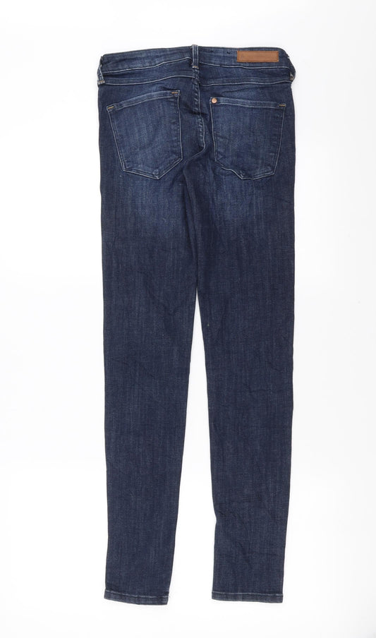 Womens UK Size 26 in H&M Extra-Slim Fit Skinny Blue Jeans