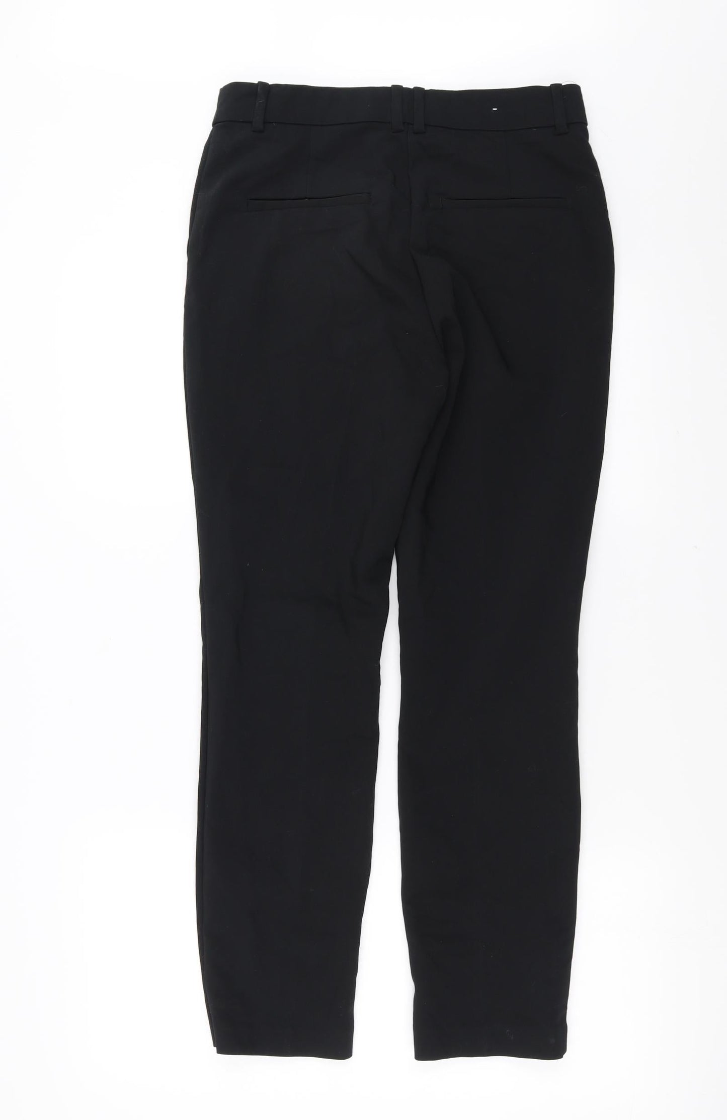 Womens UK Size 10 H&M Slim Fit  Black Trousers
