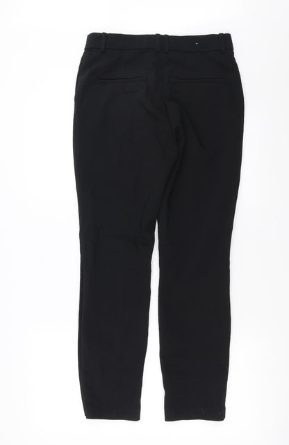 Womens UK Size 10 H&M Slim Fit  Black Trousers