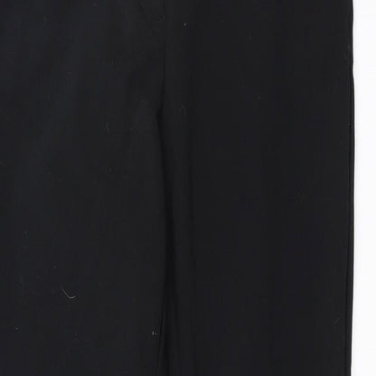 Womens UK Size 10 H&M Slim Fit  Black Trousers