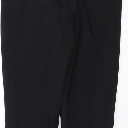 Womens UK Size 10 H&M Slim Fit  Black Trousers