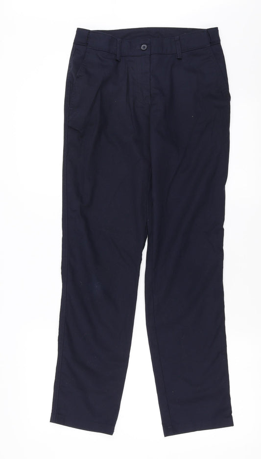 Dimensions Womens Blue   Trousers  Size 8 L29 in