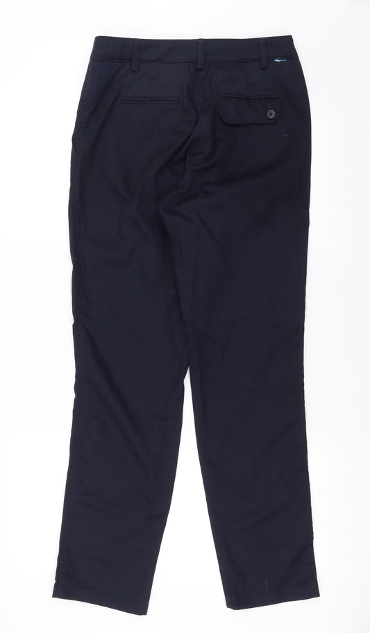 Dimensions Womens Blue   Trousers  Size 8 L29 in