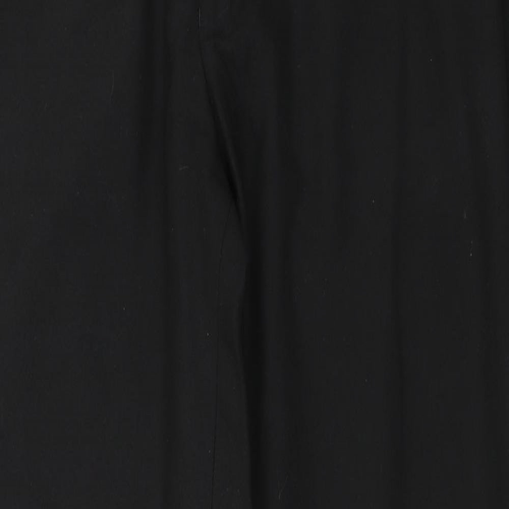 Womens UK Size 36 in NEXT Regular Fit Dress Pants Black Trousers