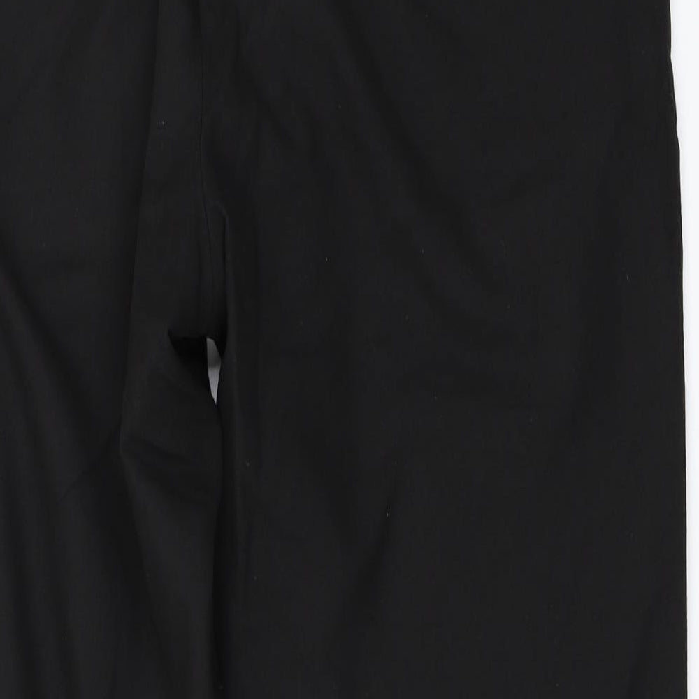 Womens UK Size 36 in NEXT Regular Fit Dress Pants Black Trousers