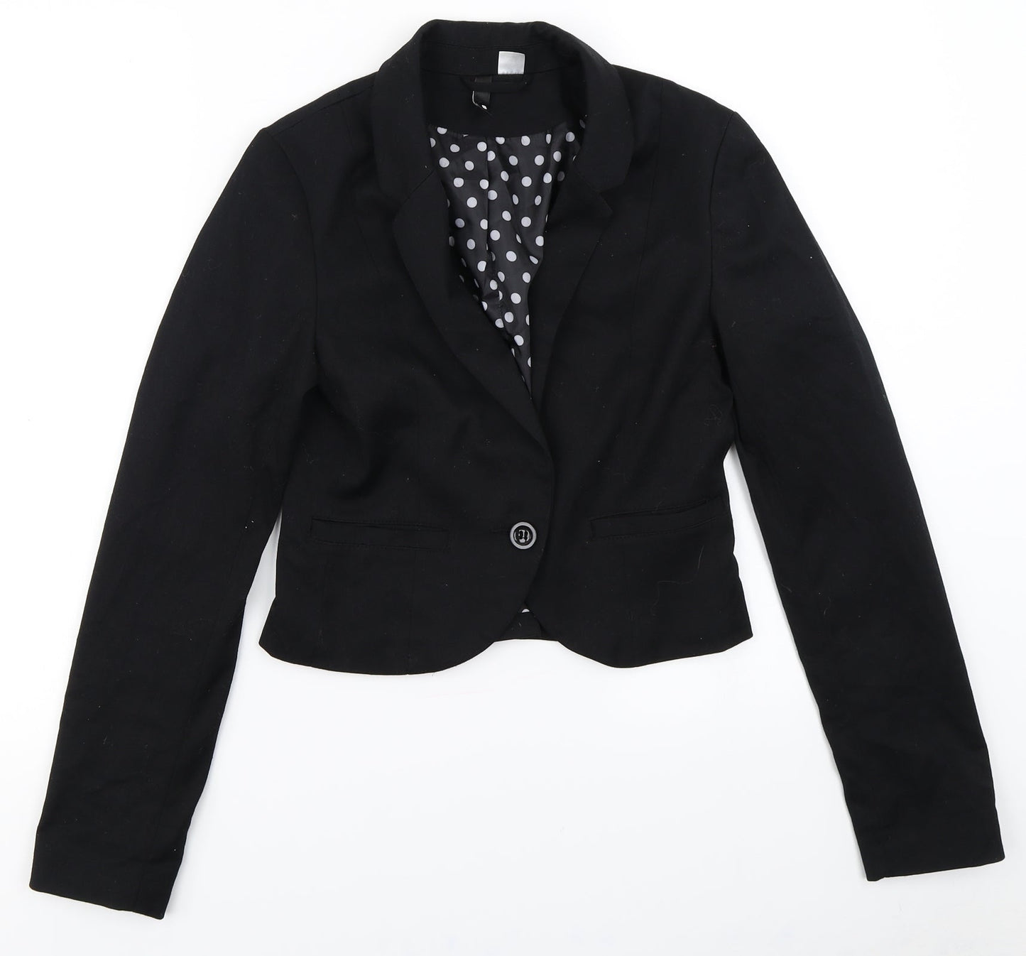 Divided Womens Black   Jacket Blazer Size 8