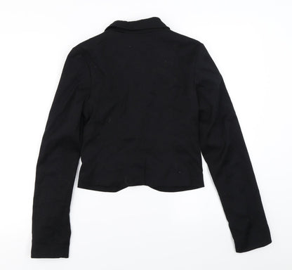 Divided Womens Black   Jacket Blazer Size 8