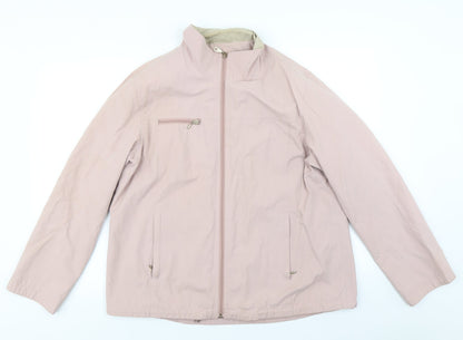 Womens UK Size 14 Berkertex Pink Jacket