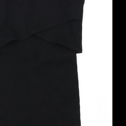 ASOS Womens Black   Bodycon  Size 8