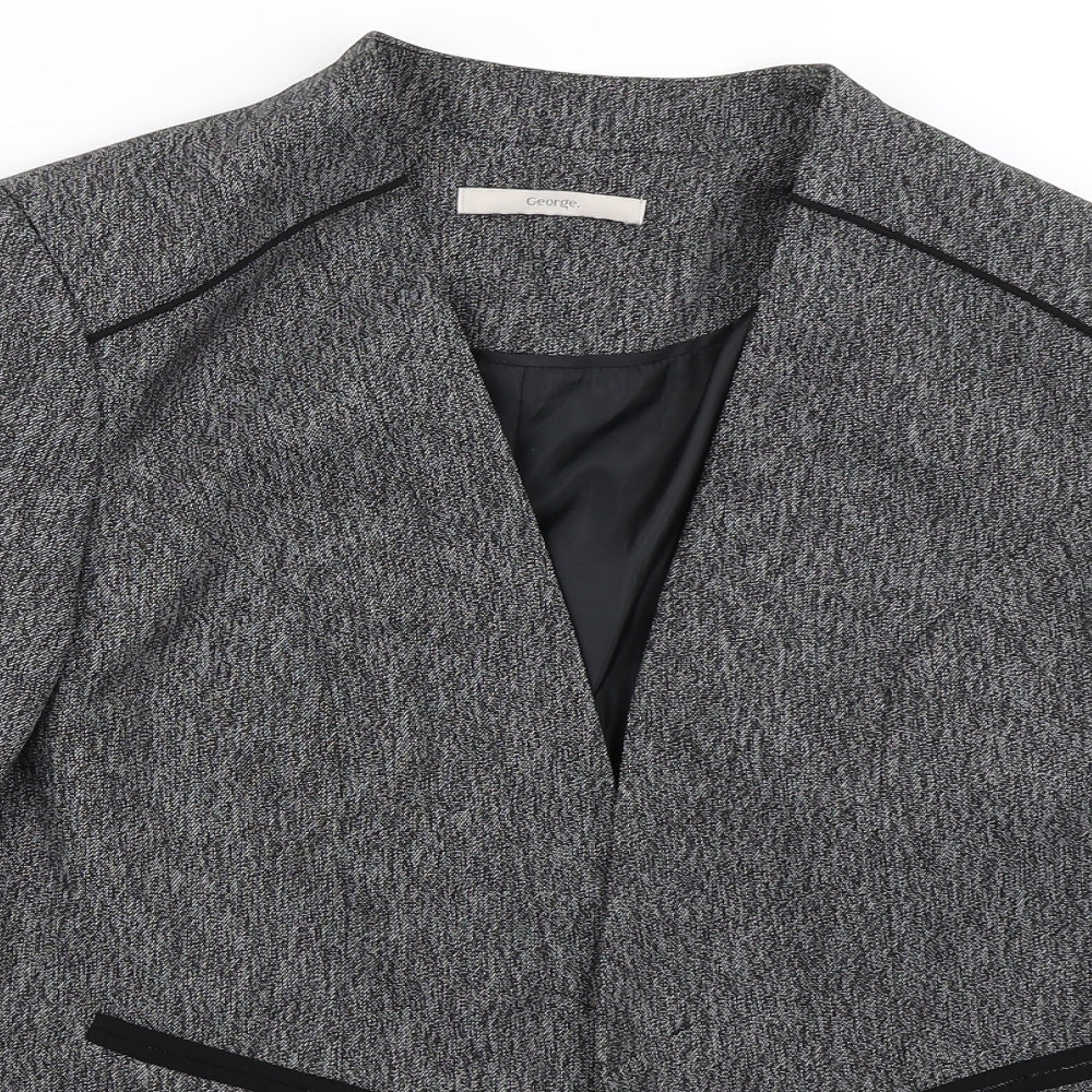 George Womens Grey   Jacket Blazer Size 12