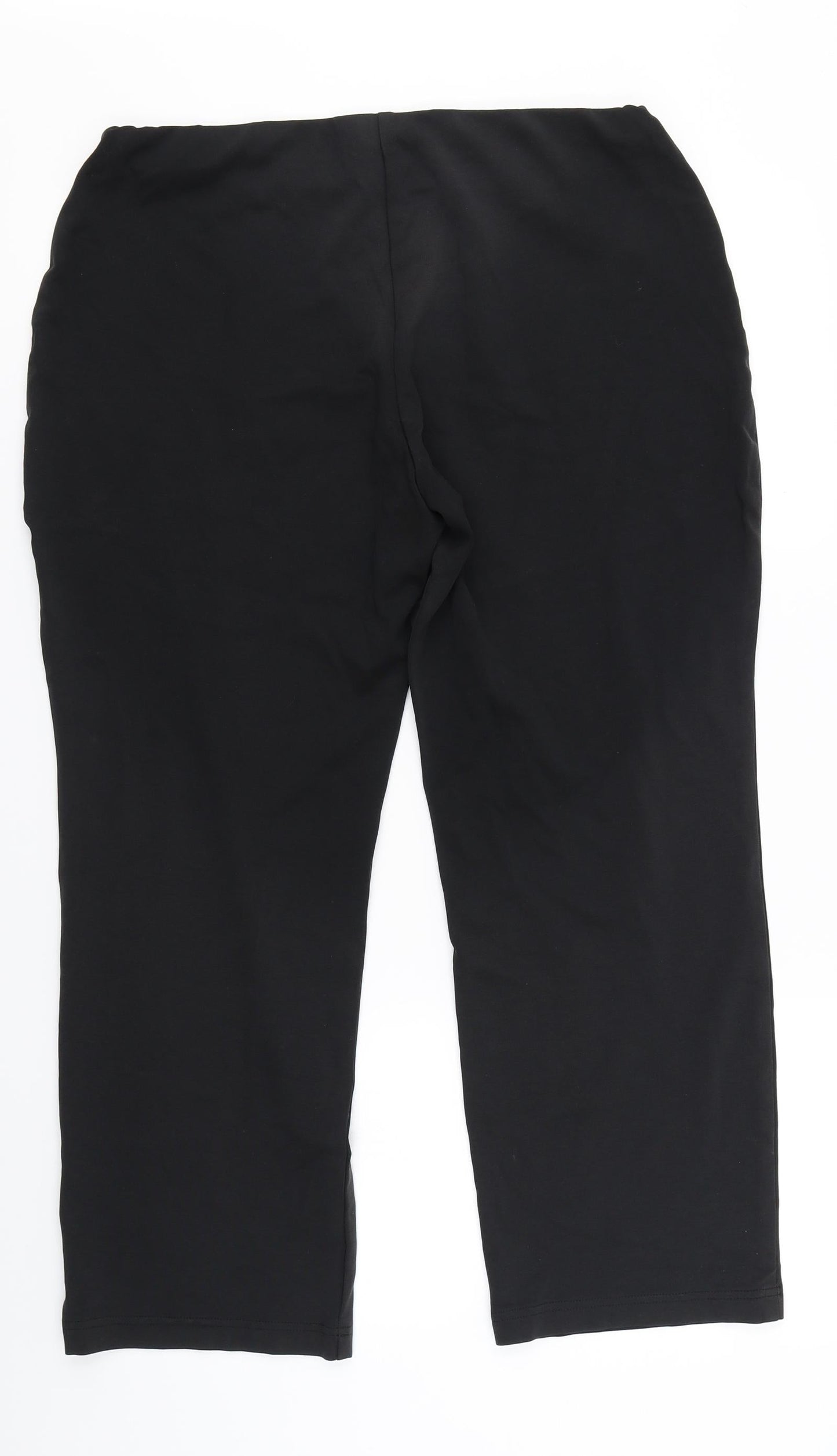 M&S Collection Womens Black   Trousers  Size 32 in L25 in