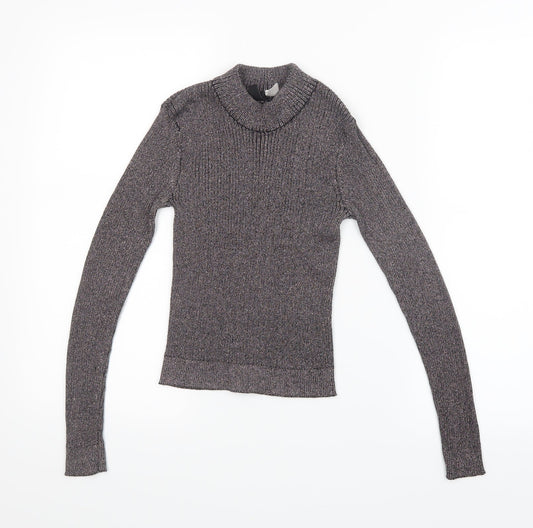 Divided by H&M Womens Silver   Pullover Jumper Size S