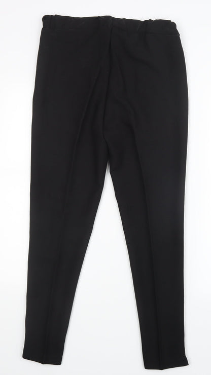 Divine Womens Black   Trousers  Size 14 L26.5 in