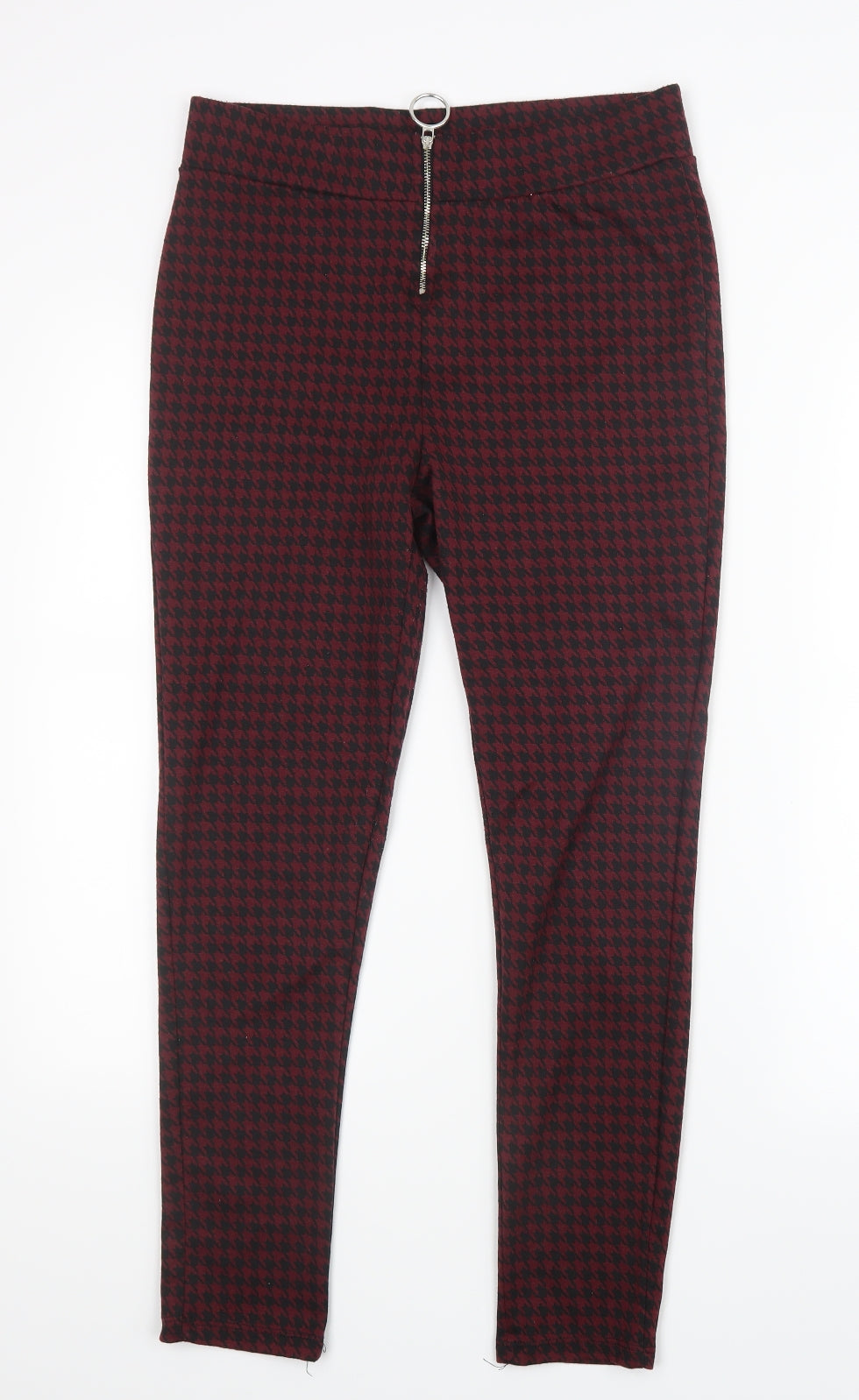 Womens UK Size 12 Select Regular Fit  Red Trousers