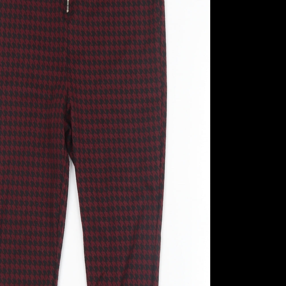 Womens UK Size 12 Select Regular Fit  Red Trousers
