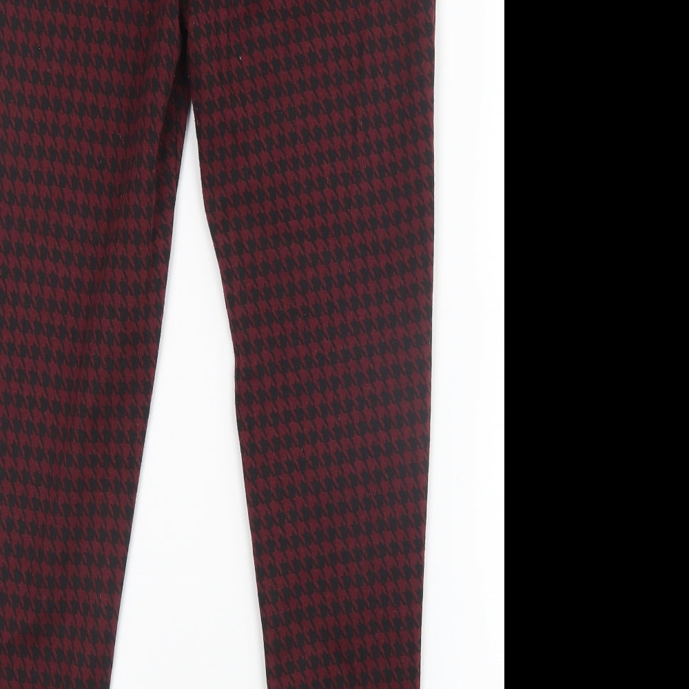 Womens UK Size 12 Select Regular Fit  Red Trousers