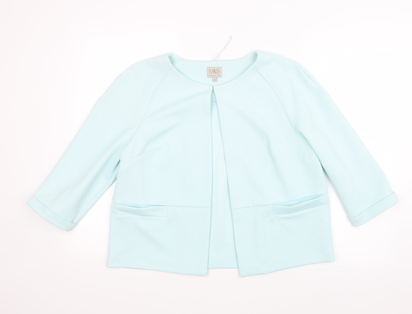 Womens UK Size 14 Marks and Spencer Green Jacket