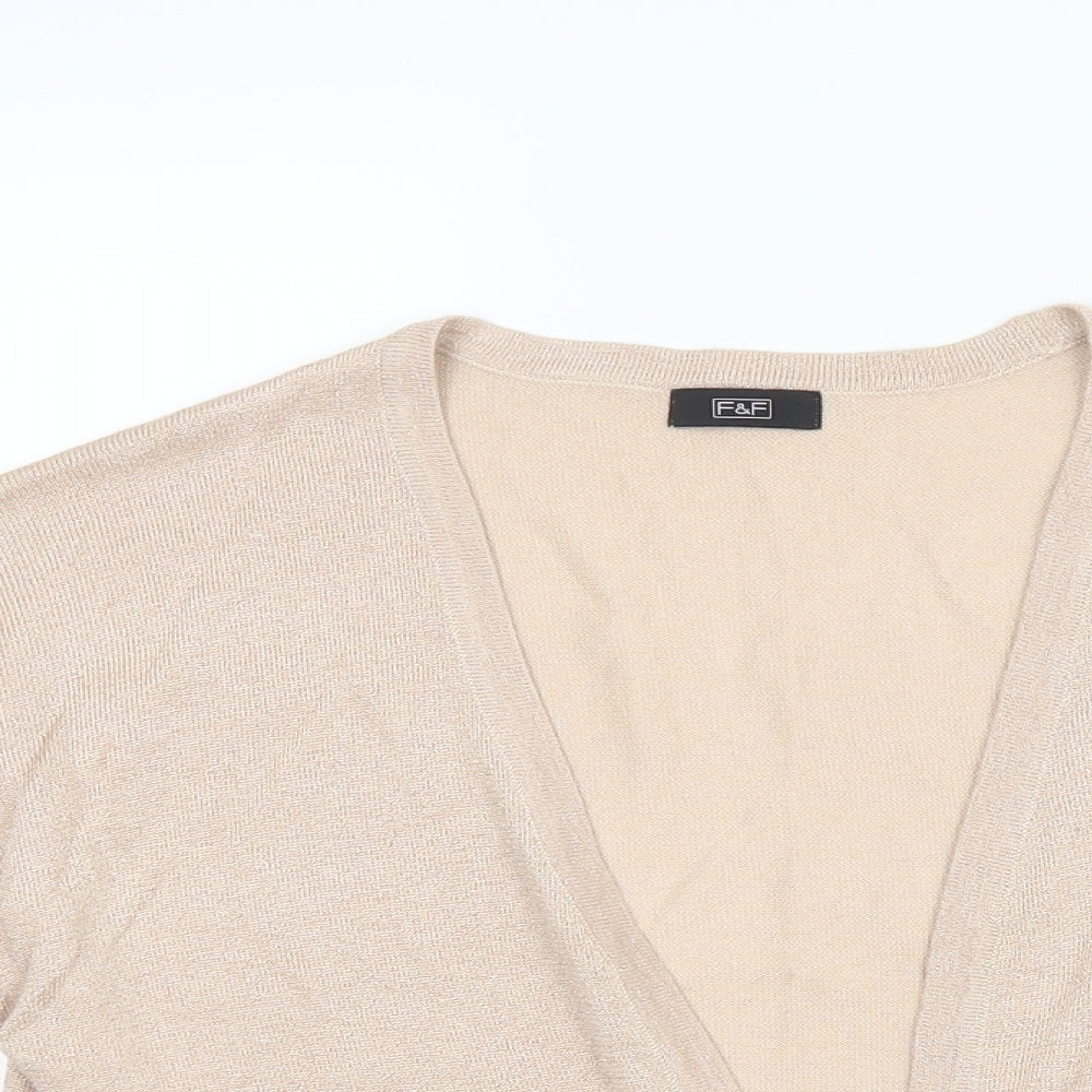 F&F Womens Pink   Cardigan Jumper Size 14