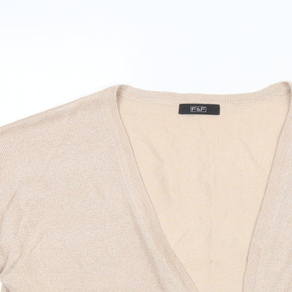 F&F Womens Pink   Cardigan Jumper Size 14