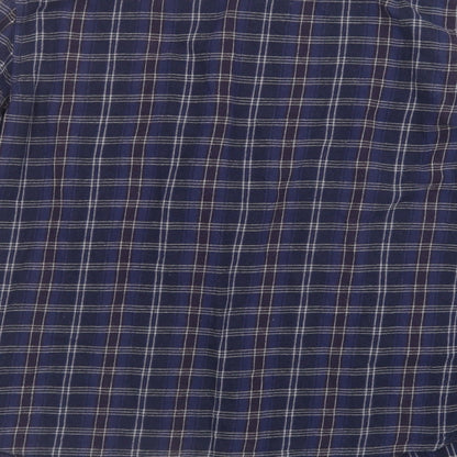 Mens UK Size M D/STRUCT Blue  Button-Up Long Sleeve Casual Shirt