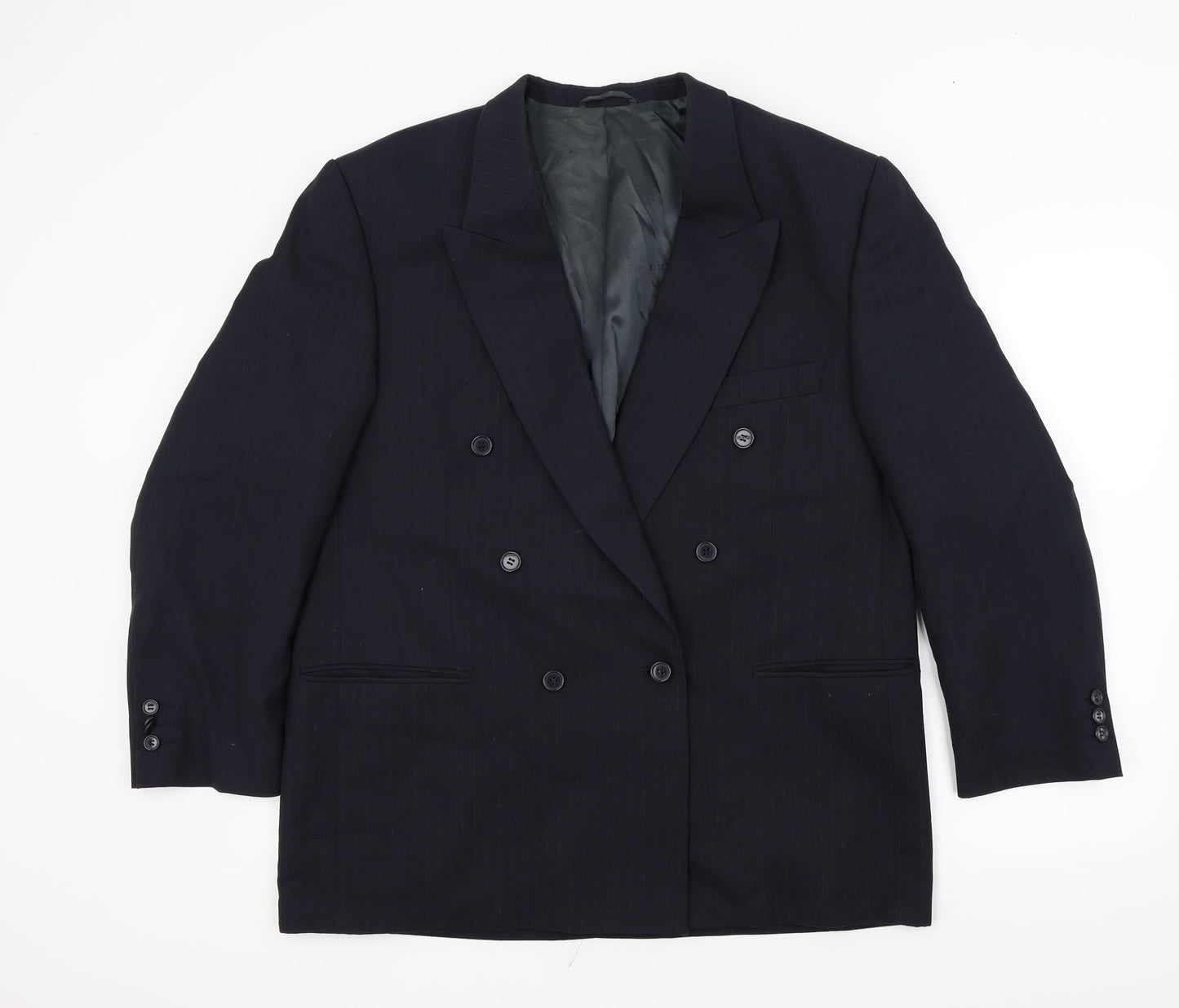 Mens UK Size 44 hugo james Regular Blue Suit Jacket