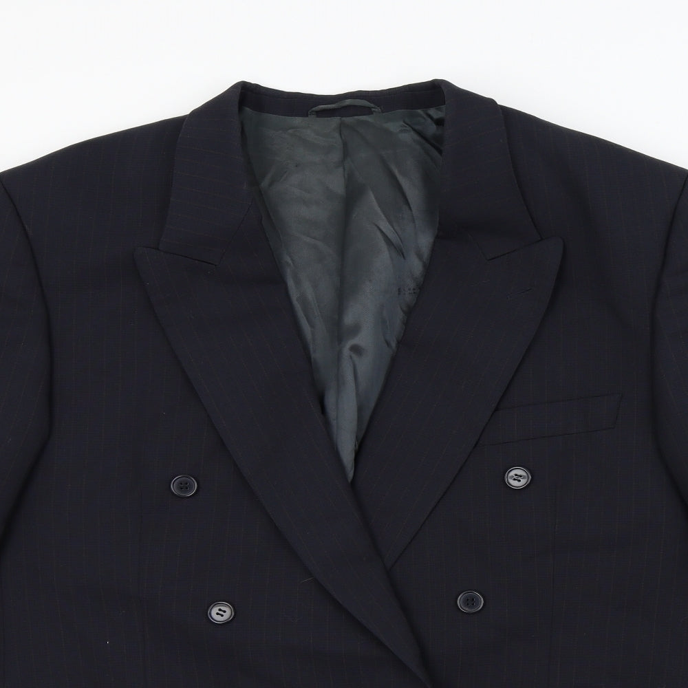 Mens UK Size 44 hugo james Regular Blue Suit Jacket