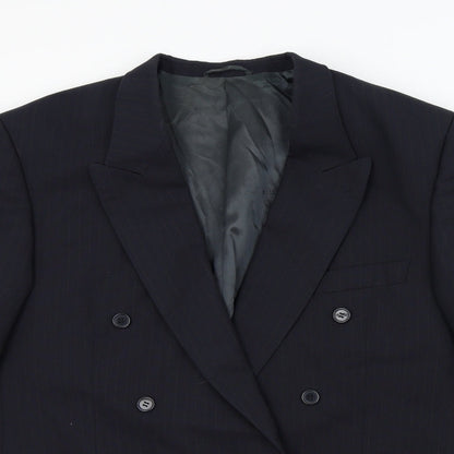 Mens UK Size 44 hugo james Regular Blue Suit Jacket