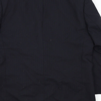 Mens UK Size 44 hugo james Regular Blue Suit Jacket