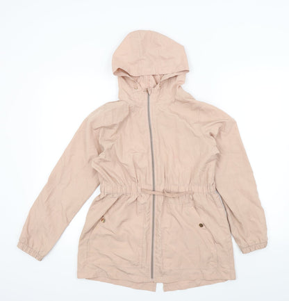 Primark Girls Pink Colourblock  Basic Jacket Jacket