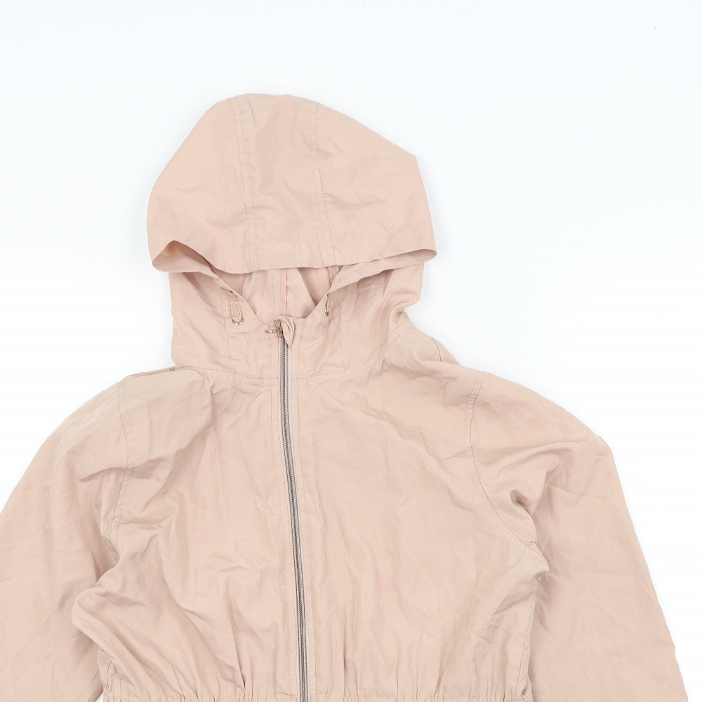 Primark Girls Pink Colourblock  Basic Jacket Jacket
