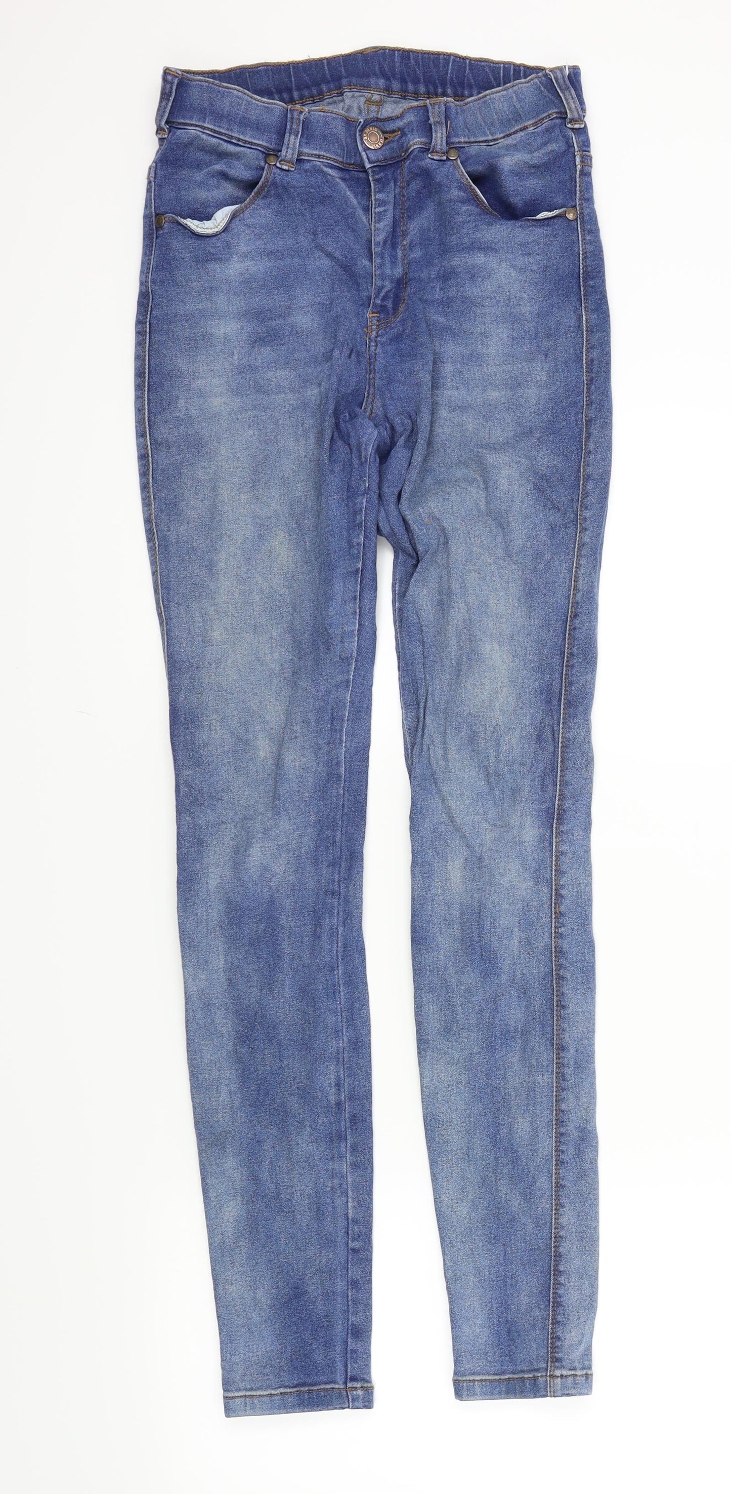 DROENIM JEANSMAKERS Womens Blue   Mom Jeans Size 10 L29 in