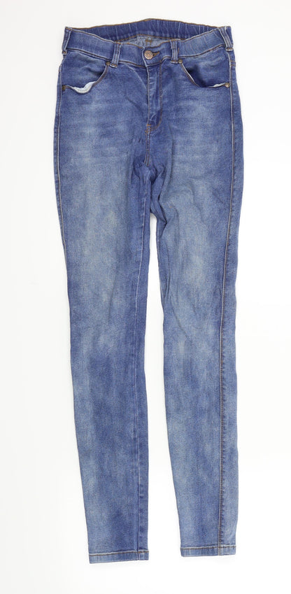 DROENIM JEANSMAKERS Womens Blue   Mom Jeans Size 10 L29 in