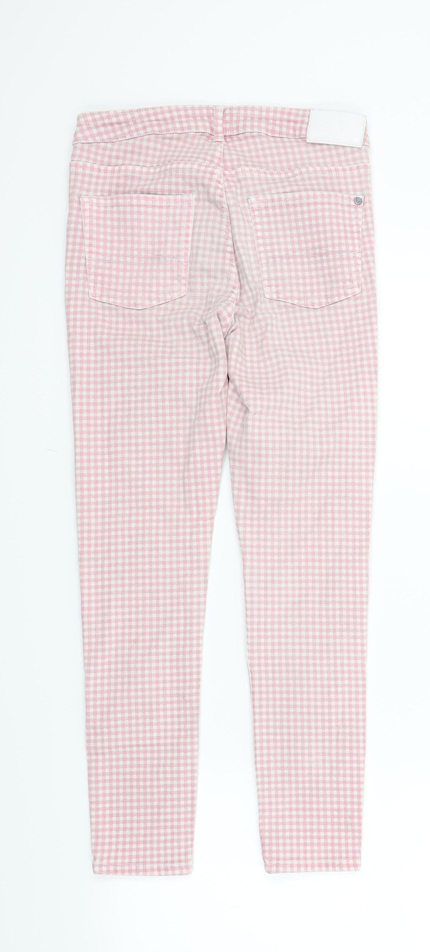 Womens UK Size 8 Jack Wills Slim Fit Skinny Pink Jeans